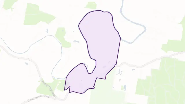 Huntingdon Area Boundary Map