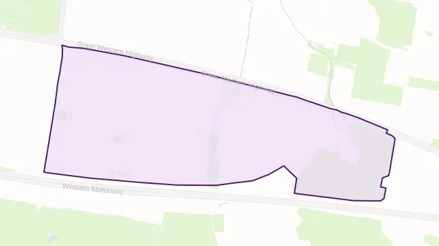 Huntingwood Area Boundary Map