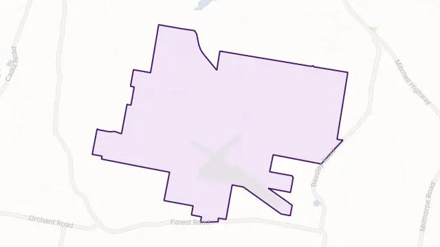 Huntley Area Boundary Map