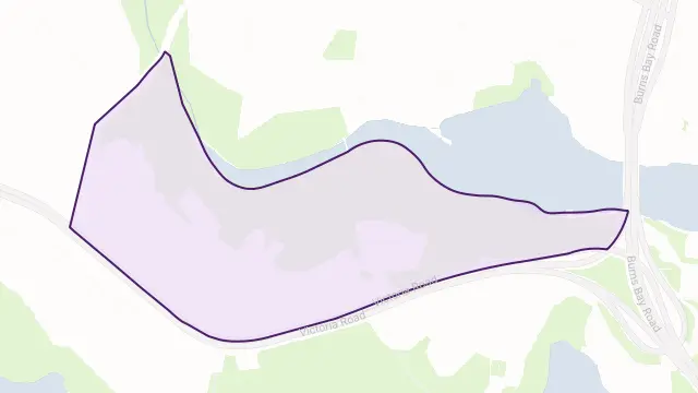 Huntleys Cove Area Boundary Map
