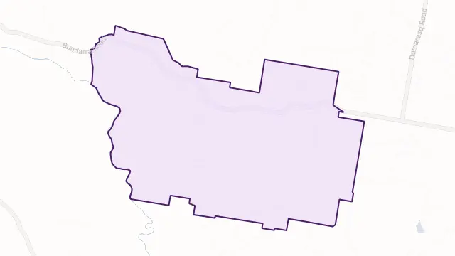 Invergowrie Area Boundary Map