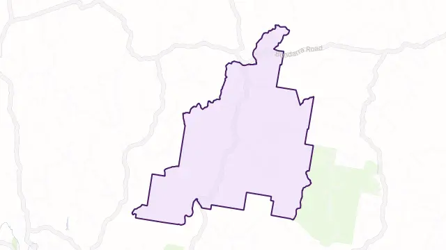 Ironbark Area Boundary Map