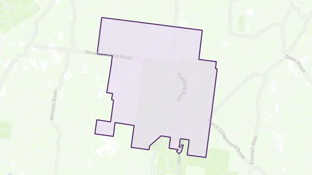 Irymple Area Boundary Map