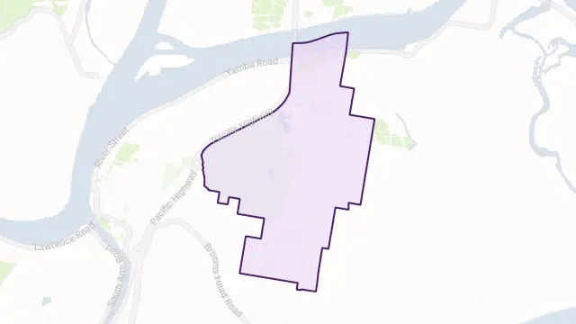 James Creek Area Boundary Map