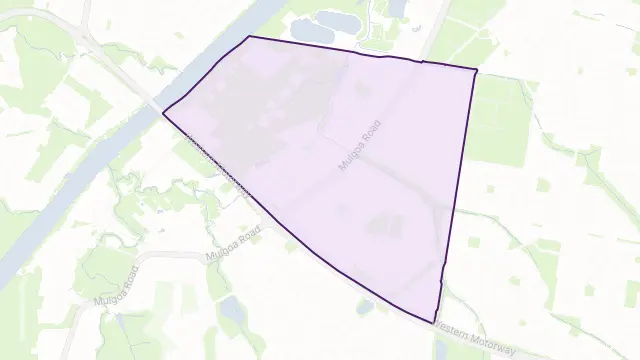 Jamisontown Area Boundary Map