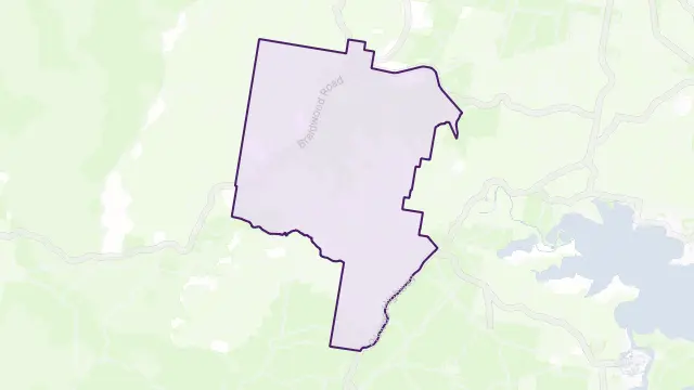 Jerrawangala Area Boundary Map