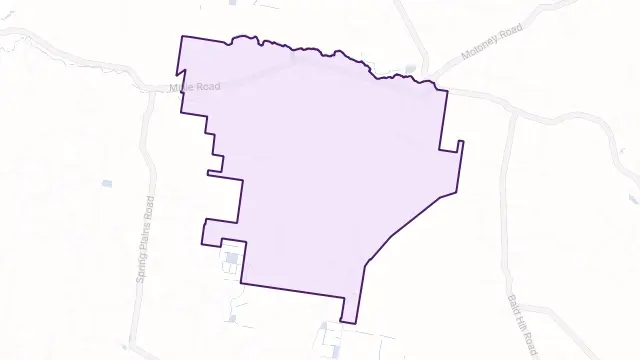 Jews Lagoon Area Boundary Map