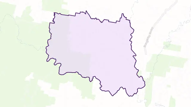 Jimenbuen Area Boundary Map