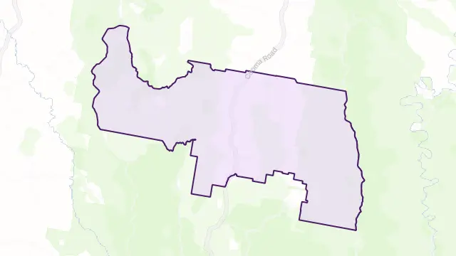 Jinden Area Boundary Map