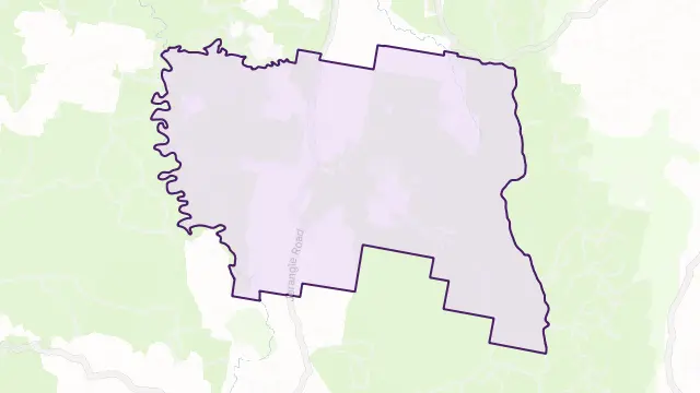 Jingera Area Boundary Map
