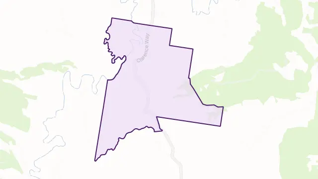 Joes Box Area Boundary Map