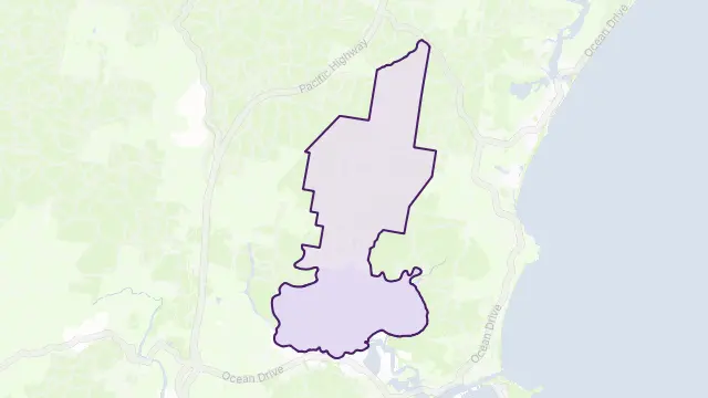 Jolly Nose Area Boundary Map