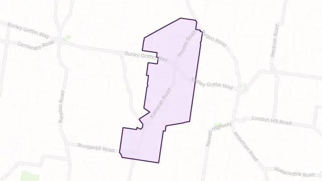 Kamarah Area Boundary Map