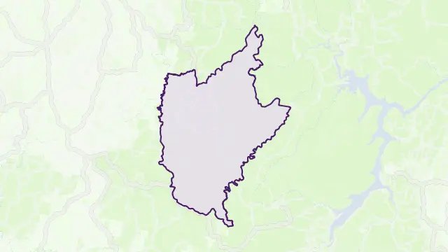 Kanangra Area Boundary Map