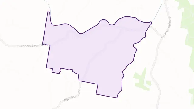 Kanoona Area Boundary Map
