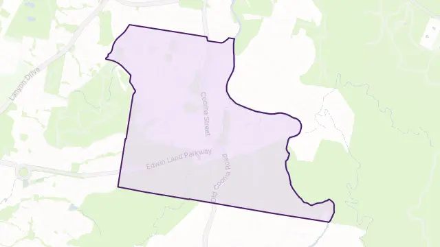 Karabar Area Boundary Map