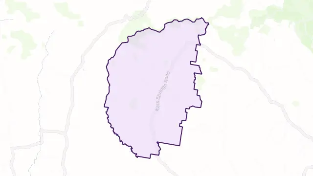 Kars Springs Area Boundary Map