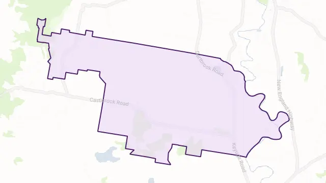 Kayuga Area Boundary Map
