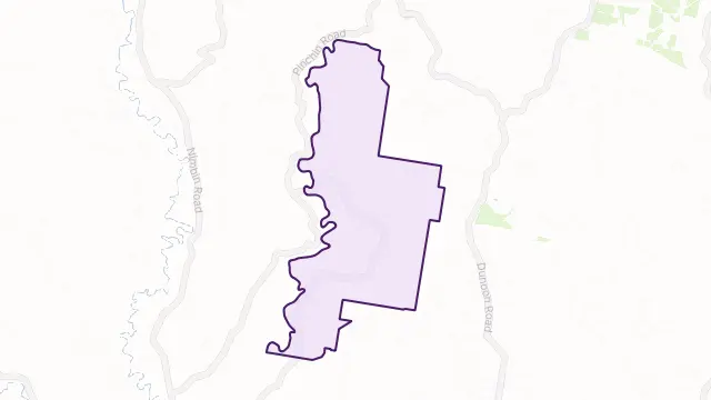 Keerrong Area Boundary Map
