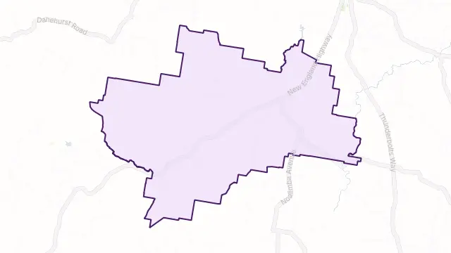 Kentucky Area Boundary Map