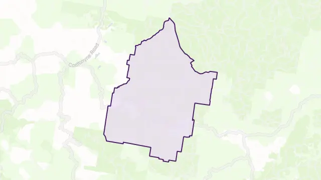 Kerewong Area Boundary Map