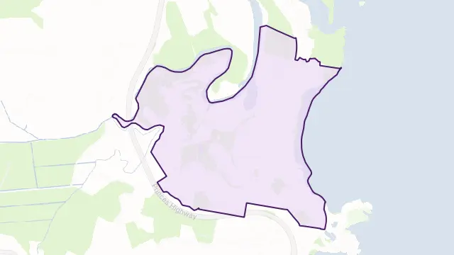 Kiama Downs Area Boundary Map