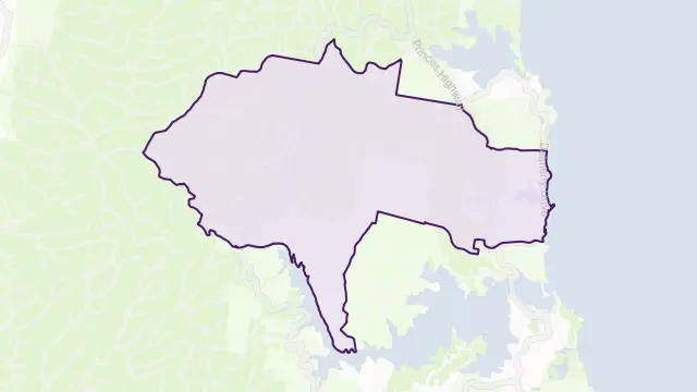 Kianga Area Boundary Map