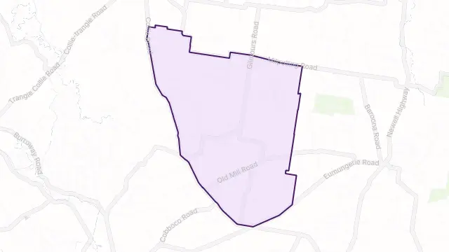 Kickabil Area Boundary Map
