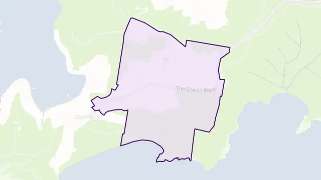 Killcare Heights Area Boundary Map