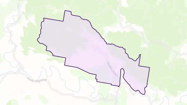 Kindee Area Boundary Map