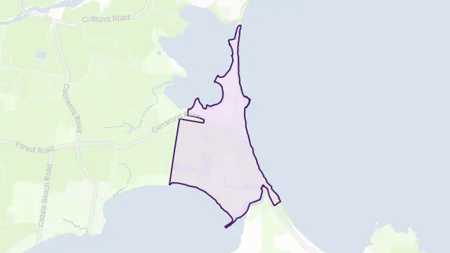 Kinghorne Area Boundary Map