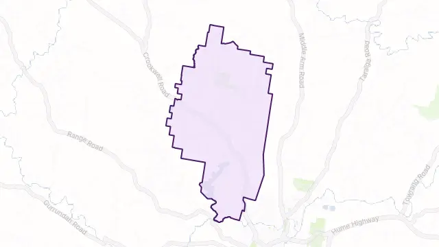 Kingsdale Area Boundary Map