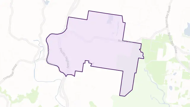 Kinvara Area Boundary Map