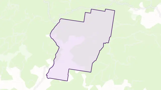 Kippaxs Area Boundary Map
