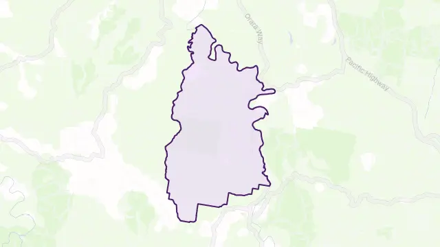 Kremnos Area Boundary Map