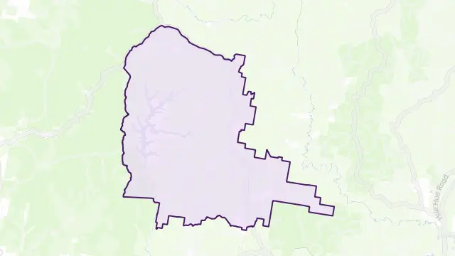 Kulnura Area Boundary Map