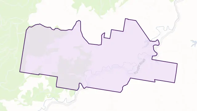 Kunghur Area Boundary Map