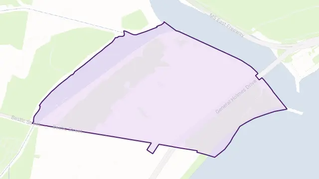 Kyeemagh Area Boundary Map