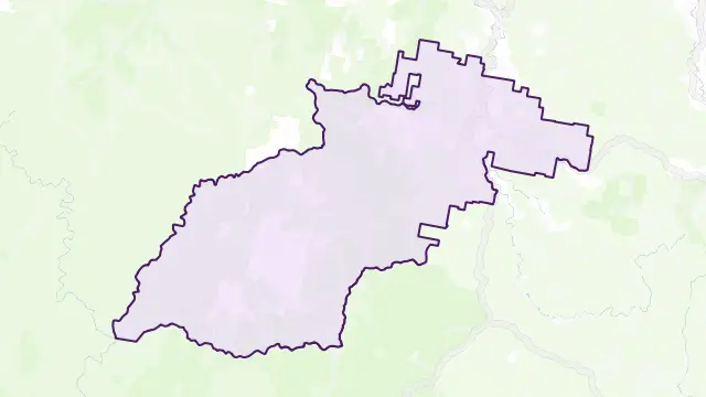 Laguna Area Boundary Map