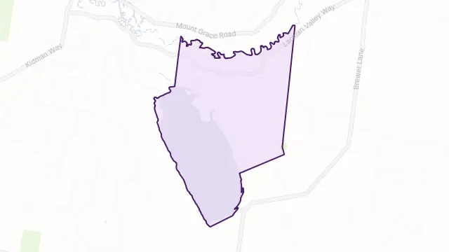 Lake Brewster Area Boundary Map
