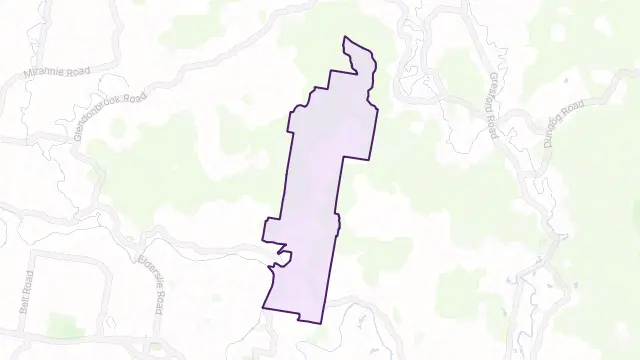 Lambs Valley Area Boundary Map