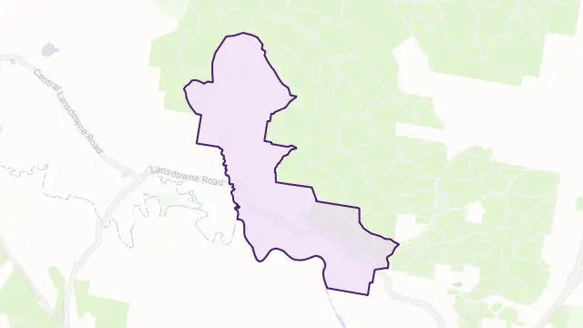 Langley Vale Area Boundary Map