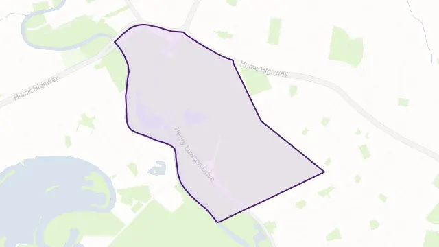 Lansdowne Area Boundary Map