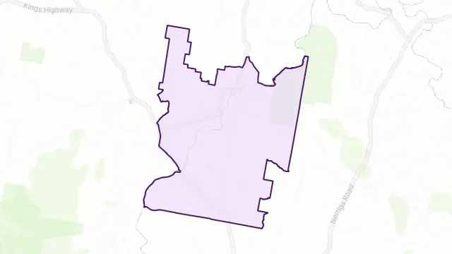 Larbert Area Boundary Map