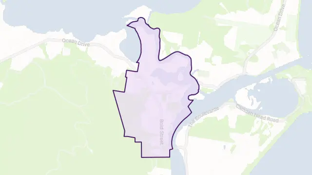 Laurieton Area Boundary Map