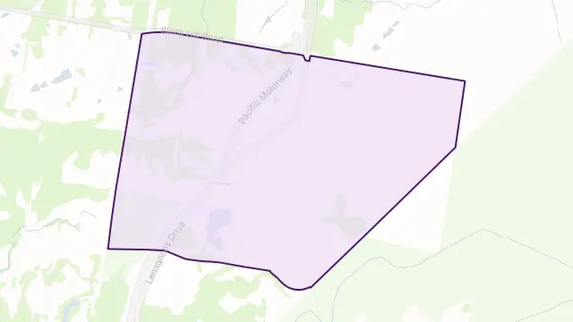 Lenaghan Area Boundary Map