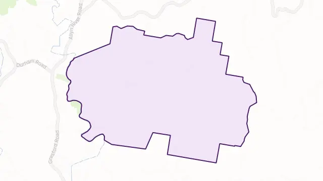 Lewinsbrook Area Boundary Map