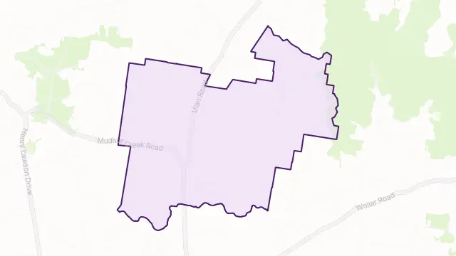 Linburn Area Boundary Map
