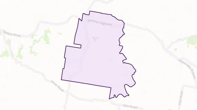 Lindendale Area Boundary Map