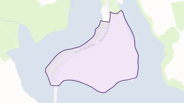 Linley Point Area Boundary Map